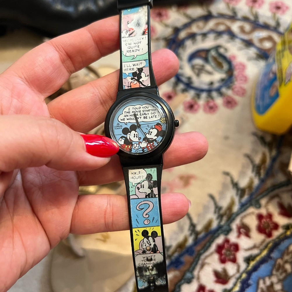 Mickey Mouse Comic Strip Watch